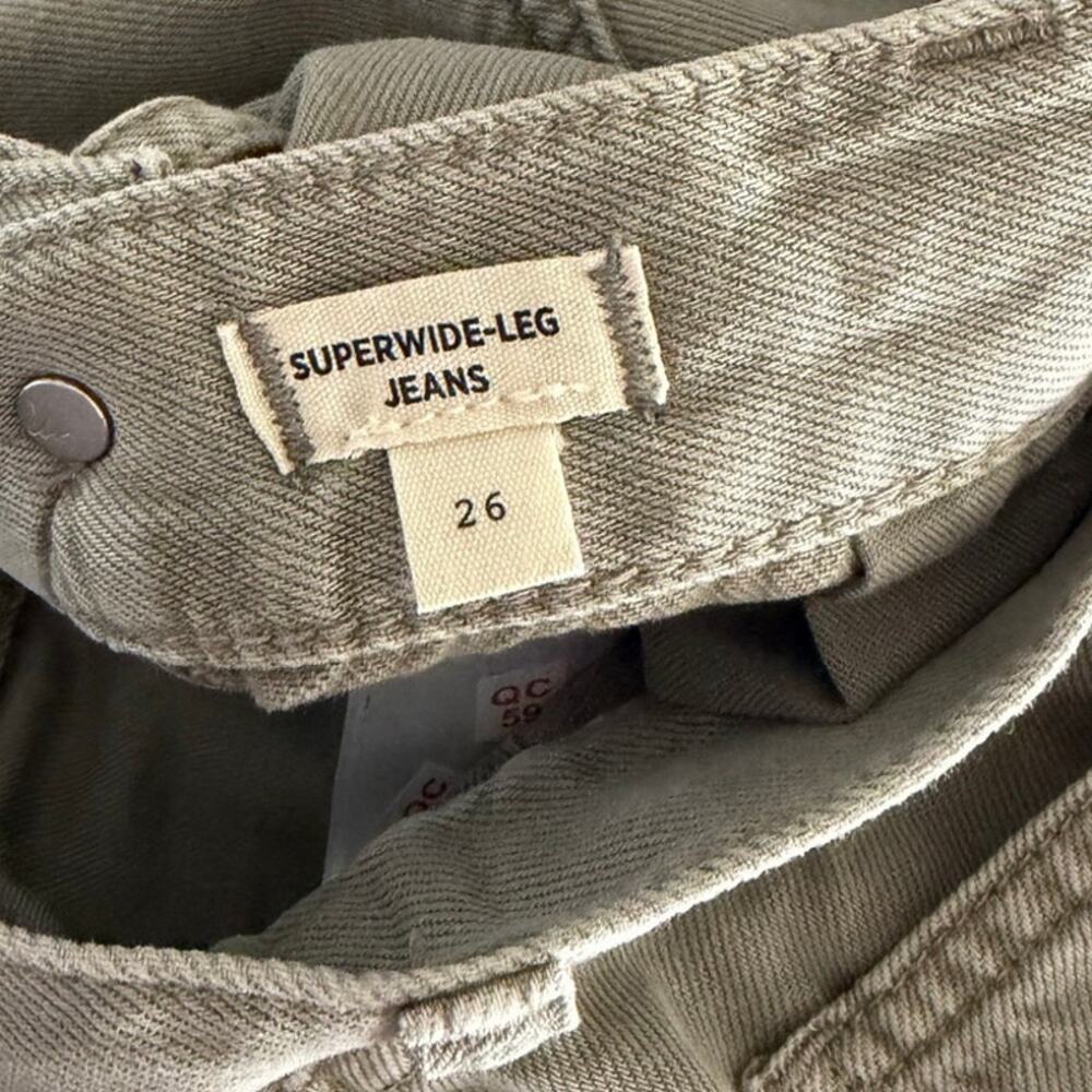 Madewell Superwide-Leg Jeans Size 26 - Picture 7 of 7